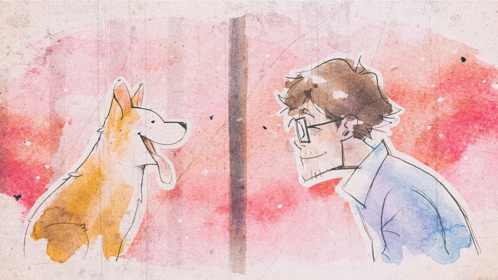 我的小柯基 My Little Puppy背景